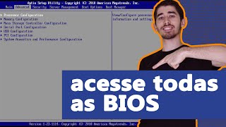 Como acessar a BIOSUEFI de qualquer notebook ou PC Windows [upl. by Kramnhoj529]