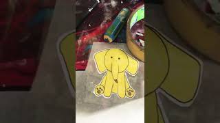 making a banana and elephant sticker [upl. by Camden]