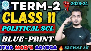 CLASS 11 POLITICAL SCIENCE ANNUAL EXAM BLUE PRINT RELEASE 💥202324 [upl. by Krishna]