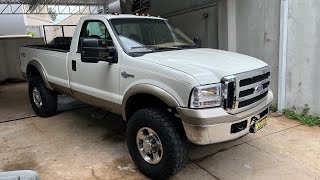 F250 KING RANCH 4x4 BRASILEIRA🔥🔥 LIFT ESPAÇADORES ESCAPE DIRETO E MUITO MAIS😱🚜💨💨 [upl. by Dever]