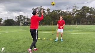 Centre Back amp CDM Specific Drills  Full Training Session  Joner Football [upl. by Coppins]