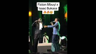 Fiston Mbuyi et Isaac Bukasa  MEGA LIVE  KINSHASA CONCERT • Dieu na pas fini décrire sa bible [upl. by Ahsrav697]