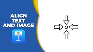 How to align text with image in keynote [upl. by Quincy]