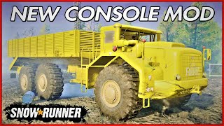 SNOWRUNNER NEW CONSOLE MOD TYPE S 100 MOD REVIEW PS5 OUT NOW [upl. by Bowerman55]