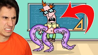 My New Teacher Is A MONSTER  Bash The Teacher [upl. by Sugna]