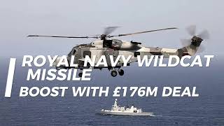 Royal Navy orders £176m worth of Martlet missile systems to upgrade its Wildcat helicopter fleet [upl. by Hamann]