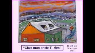 Art Naïf par lartiste peintre Michel Dion partie 3 [upl. by Nauqyt]