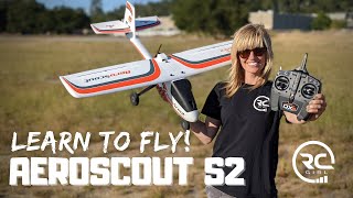 LEARN TO FLY IN 2023 AeroScout S2 [upl. by Macrae]