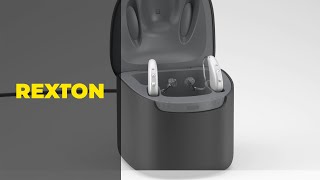 How to charge a RICSR device with Charging Station  REXTON Hearing Aids [upl. by Aneetsirk]