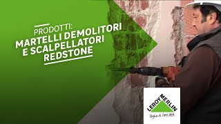 Prodotti martelli demolitori e scalpellatori Redstone  Leroy Merlin [upl. by Adaner778]