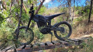 2024 TALARIA Sting MX3 on Dirt single track [upl. by Yelhak]