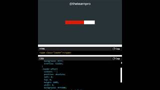 HTML  CSS  Loader Animation  Interactive Component  UI design  shorts ui uidesign [upl. by Laucsap58]