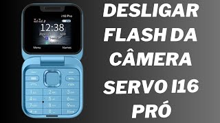 Como desativar o Flash da câmera do Servo i16 Pró [upl. by Atiseret129]