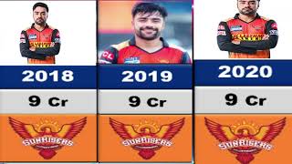 Rashid khan ipl salary 💰 [upl. by Le]