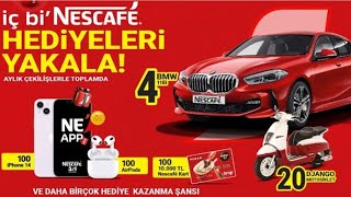 Nescafe Çekiliş  Nescafe Çekilişine Nasıl Katılırım 2024 [upl. by Artemis827]