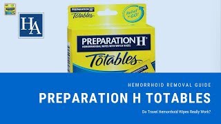 Preparation H Totables Hemorrhoidal Wipes Reviews  Do Travel Hemorrhoid Wipes Really Work [upl. by Fisk]