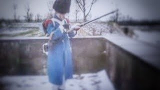 Flintlock musket M1822 French firing [upl. by Nnaer]