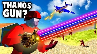 INFINITY WAR Battle The New THANOS GUN Ravenfield Best Mods [upl. by Remsen]