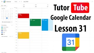 Google Calendar Tutorial  Lesson 31  Time Zone Settings [upl. by Chafee782]