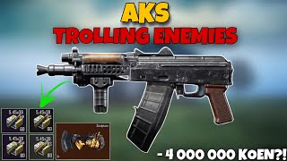 AKS DRUM MAG TROLLING ENEMIES IN ARENA BREAKOUT [upl. by Howarth]