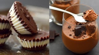 5 Vegan TWO INGREDIENT Desserts No Bake [upl. by Damal]