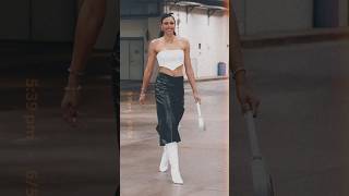 CONNECTICUT SUN OLIVIA NELSON TUNNEL FITS GO CRAZY 🔥😍 womenbasketball wnba fashion [upl. by Atokad]