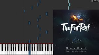 TheFatRat  MAYDAY Piano Tutorial [upl. by Nnayhs]