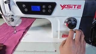 YSTV8A lntelligent lockstitch sewing machine [upl. by Griseldis]