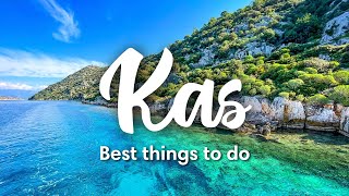 KAS TURKEY  Best Things To Do In Beautiful Kaş [upl. by Terrence640]