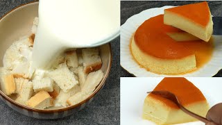 Bread Pudding l Bread Caramel Flan [upl. by Launame]