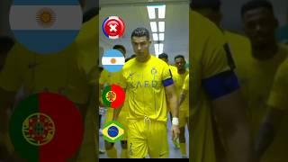 Argentina 🆚 Portugal World Cup final Brazil 🆚 France football shrots video [upl. by Nylareg]