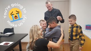 Colombian Orphan Finally Reunited With Adopted Family [upl. by Blainey]