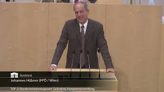 Johannes Hübner  Bundesministeriengesetz Regierungsumbildung  1372022 [upl. by Wicks]