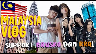 MALAYSIA VLOG Nonton RRQ di M6 dan kasih surprise buat Brusko [upl. by Odanref5]