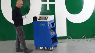 FLARING AND PREASSEMBLING MACHINE UNISPEED USFL01 ES [upl. by Argyle919]