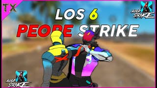 BORREN YA A ESTOS STRIKES ¡LOS 6 PEORES STRIKE Blood Strike  TX SAMURAI [upl. by Odrawde]