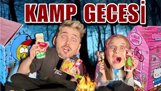 BESLENME ÇANTASI CHALLENGE KAMP GECESİ [upl. by Llezo]