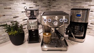 Breville Infuser Review and Tips  Breville Barista Express  Breville Smart Grinder Pro [upl. by Masry]