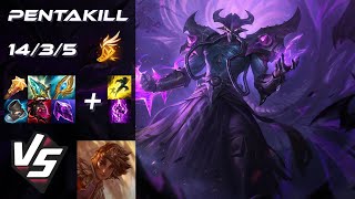 MID Kassadin vs Taliyah PENTAKILL  NA Challenger Patch 1422 [upl. by Wareing218]