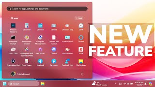 How to Enable New Start Menu All Apps Section in Windows 11 226353420 [upl. by Gav]