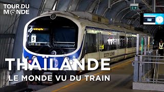 Thaïlande  Le Monde vu du train  Documentaire complet  HD  BT [upl. by Parfitt]