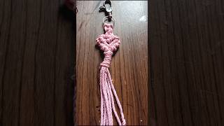 Macrame love keyring macramelovekeyring [upl. by Drain]