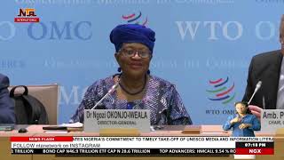 Okojo Iweala 2nd Term As WTO DG [upl. by Ardnalak197]