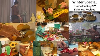 आज बहुत मज़ा आया  HOME HACKS amp TIPS  Winter Ready Home Recipes amp DIY Self Care  Best Skin Care [upl. by Shirlene]