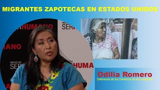 ZAPOTECOS EN ESTADOS UNIDOS  Entrevista con Odilia Romero [upl. by Isadora701]