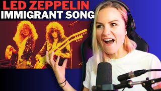 Led Zeppelin Immigrant Song REACTION [upl. by Notxap608]