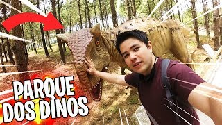 PARQUE DE DINOSSAUROS DA VIDA REAL DINO PARQUE LOURINHÃ [upl. by Alexandrina]