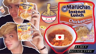 Maruchan Instant Lunch Chicken Flavor Review [upl. by Raven]