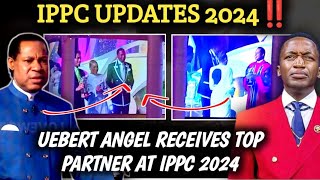 UEBERT ANGEL WINS TOP PARTNER AT IPPC WITH PASTOR CHRIS  PASTOR CHRIS OYAKHILOME [upl. by Sumerlin]