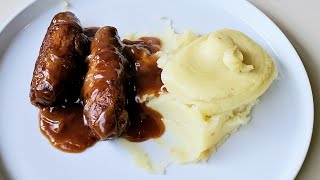 British Classic NEW SAUSAGE amp MASH Review [upl. by Baily]